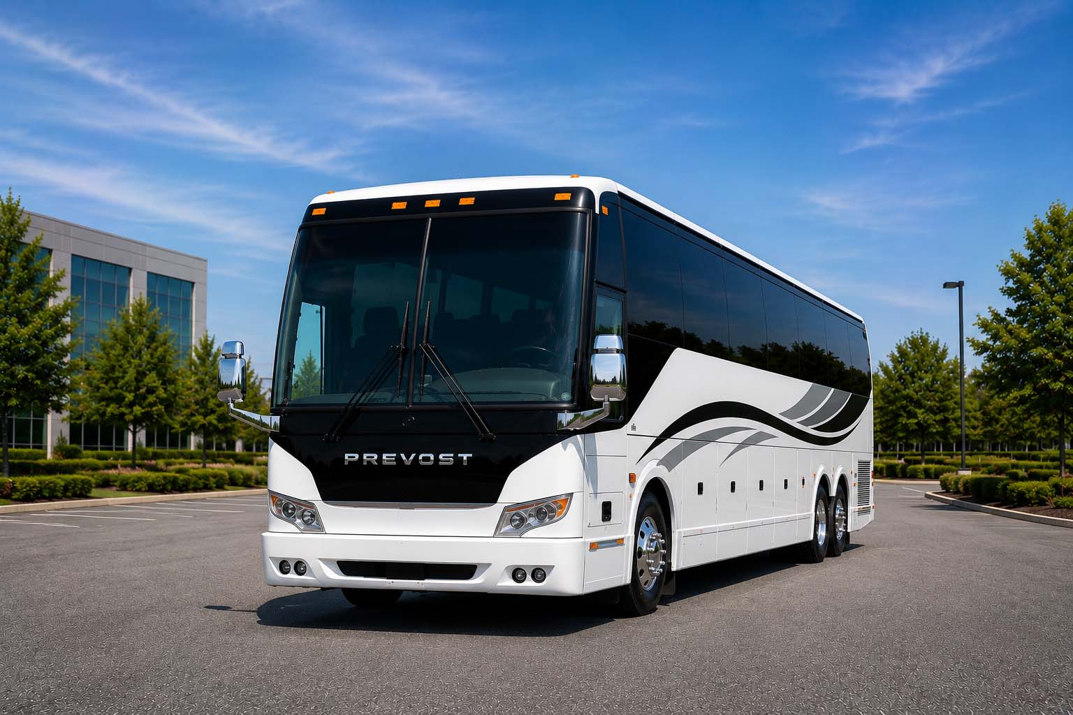 Charter bus rental in New York, NY